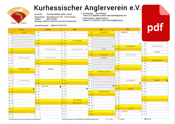 Veranstaltungskalender